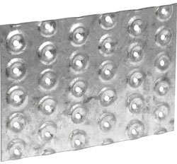 Galvanised Nail Plate 80 x 200mm
