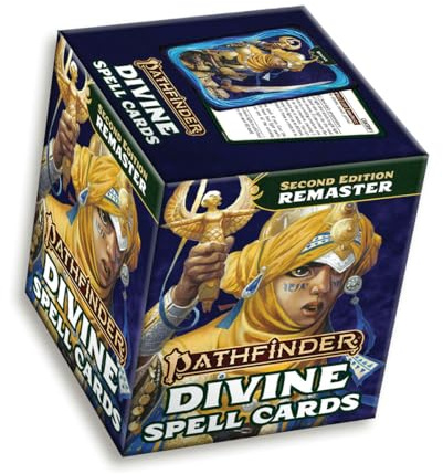 Pathfinder Divine Spell Cards (Pathfinder Second Edition (PF2E))