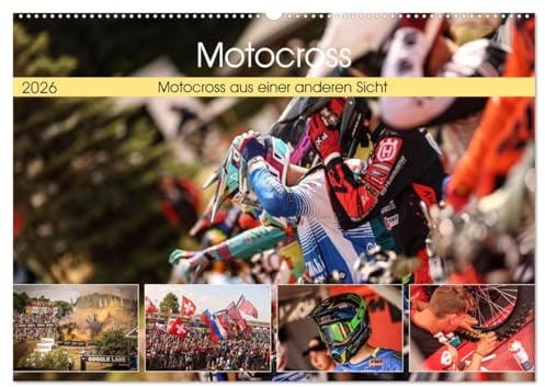 Motocross aus einer anderen Sicht (Wandkalender 2026 DIN A2 quer), CALVENDO Monatskalender: Wahnsinnig spannende Motorsport-Aufnahmen (CALVENDO Sport)