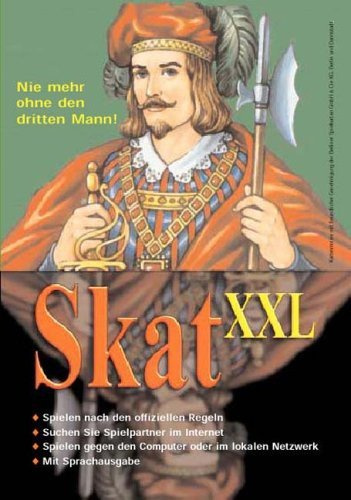 Skat XXL, DVD-ROM Nie mehr ohne den dritten Mann! Mit Multiplayer-Modus. Für Windows 98/Me/2000/XP