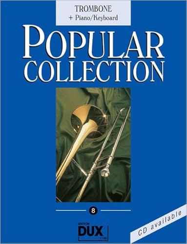 Popular Collection 8: Trombone Piano/Keyboard