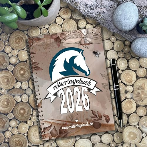 Reitertagebuch 2026 - Pferdeplaner - Stallorganisation - DAS ORIGINAL -