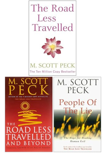 M Scott Peck Collection 3 Books Set (The Road Less Travelled, The Road Less Travelled And Beyond, The People Of The Lie)