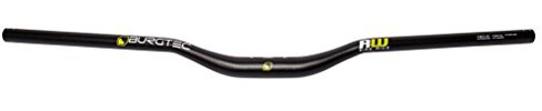 Burgtec Ride Wide Alloy Bars 15mm Rise 800mm Wide 31.8mm Clamp, One Size