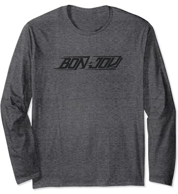 Bon Jovi New Logo Langarmshirt