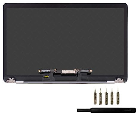 FTDLCD® Pantalla Retina Pantalla LCD de montaje completo para MacBook Pro 13 2016 2017 A1708 plateado plata