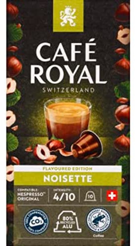 Café Royal Capsule de café noisette - La boîte de 10, 50g