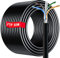 Granel Cable Ethernet Cat 6 De 50m, Bulk Cable de Red LAN FTP Blindado Para Internet Rápida & Fiable -AWG23 Cable a Granel Internet Anti-jamming Exterior Interior resistente a la intemperie(50 Metros)