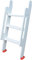 Hochbett Leiter Hölzern Etagenbettleiter Mit Geländer-Handlauf, Weiß Erhöhte Leitern - 100cm/ 125cm/ 150cm, Für Schlafzimmer/Wohnmobil/Wohnheim, 120kg Laden (Size : 3 Step)