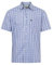 Champion Mens Poole Country Casual Short Sleeve Shirt Blue 4XL
