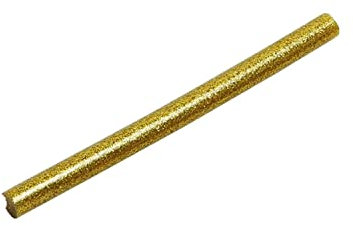 Hot Glue Sticks Glitter 11 mm x 10 cm Silver Red Gold for Crafts Decorating Gluing for Hot Glue Guns (1 x Gold)