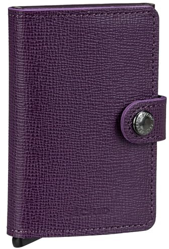 Secrid Miniwallet Purple One Size Unisex Adults, Purple, One Size, Modern