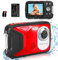 Vmotal Digital Camera with SD card / 30 MP Photo/ 1080P FHD Video/ 2.8” Screen/, Upgrated GD8026 Waterproof Camera for Kids/Children/Teenagers/Students/Beginners