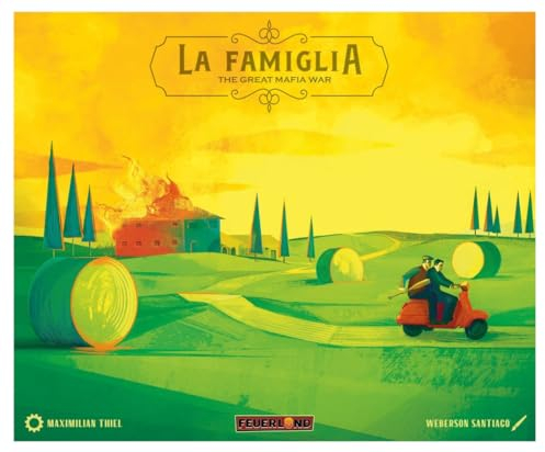La Famiglia: Juego de Mesa Estratégico para 4 Jugadores (16 años en adelante) - Feuerland Spiele