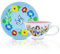 Disney Blanche-Neige et les Sept Nains « I'm Wishing » Tasse à thé et soucoupe en céramique | Ensemble de thé pour café, expresso, moka