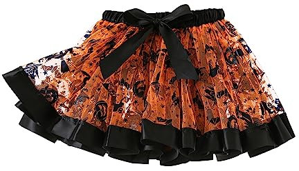 Yealoo Gonna Tutu Bambina Halloween Gonne Bambini Principessa