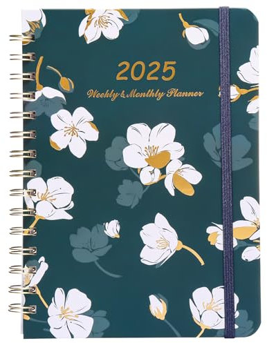 NADSSJL Akademischer Terminkalender 2024 - Akademischer Kalender 2023-2024 Wochenansicht 2024 Terminkalender von Januar 2024 bis Dez 2024, mit Hardcover, Innentasche, Doppeldrahtbindung, 21,5 x 15,5 x