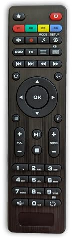 Ersatz-Fernbedienung für MAG 250, MAG 254, 254w1, 254w2, 256, 256w1, 256w2, 257, 270, 275, 322, 322w1, 324, 349, 349w3, 351/352, 410, Aura HD SE International