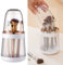 Tohoee 3 en 1 Support de Pinceaux de Maquillage/Boîte de Nettoyage/Support de Séchage de Nettoyant pour Pinceaux, Organisateur de Cosmétiques pour Nettoyer, Ranger et Sécher