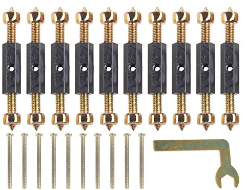 TONXX 10 Pezzi Riparatore Cassette Riparatore Scatola Elettrica Viti Cassetta Asta di Supporto per Riparazione Scatola Montata a Parete