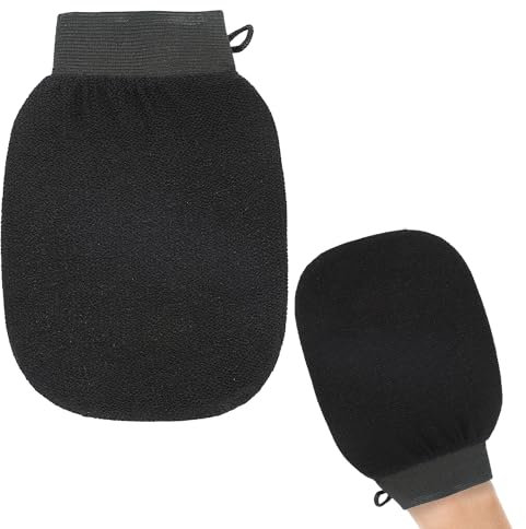 CHEERYMAGIC Exfoliating Gloves Exfoliating Mittens, Body Scrub Glove Remove Dead Skin Cells for Shower Spa Massage Body Scrubbing, Dead Skin Remover Glove Deep Body Scrubber for Women Men A9HSCZST