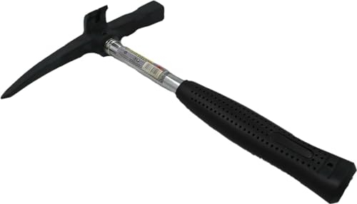 Dunnet Tools Hammer with Fibreglass Handle - Durable Carbon Steel Head Camping Hammer Lightweight Pin Hammer Use Shaft for Small, Pin, Panel, Tack, and Nails Clip (20oz Slater Hammer)
