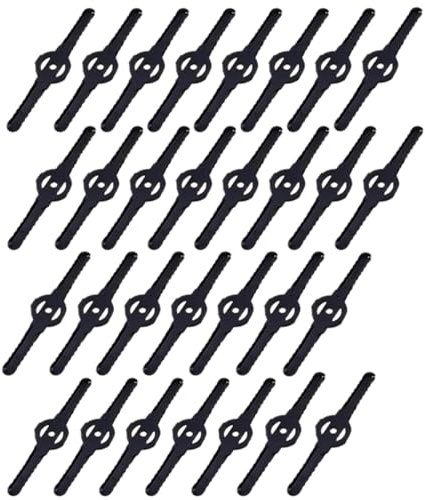 EIHI 30 Pezzi Nero Lama Decespugliatore, Lama per Decespugliatore, Ricambi Decespugliatore, Lama per Tagliaerba, Fresa per Decespugliatore, per Tosaerba per Tagliaerba da Giardino