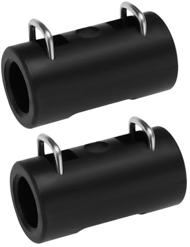 SG Store 2 Piezas Adaptador de Pistola para Hidrolavadora de Compatible con Bosch Conector de Extensión de Manguera de Limpieza de Alta Presión de 37,8 X 19,6 Mm para Jardines Y Patios Color Negro