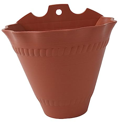 CAXUSD Maceta para Colgar En La Pared Macetero Montado En La Pared Muro Decoración De Flores Macetero para Colgar En La Pared Colgante De Pared Balde Macetero Colgante El Plastico Rojo