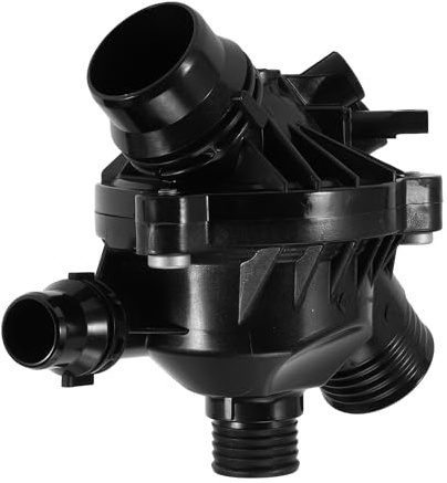 VekAuto Termostato De Coche 1 Pc Para BMW 328I Xdrive 2009-2013 Z4 2006-2016 Duradero Plástico Negro Ensamblaje De Carcasa De Termostato De Refrigerante De Motor Interno