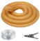 fayarrd Fouet de serpent réaliste avec cordon de serrage et , kit de farces en silicone avec fermeture à clip pour le golf et les blagues – Pour Halloween, poisson d'avril et anniversaires