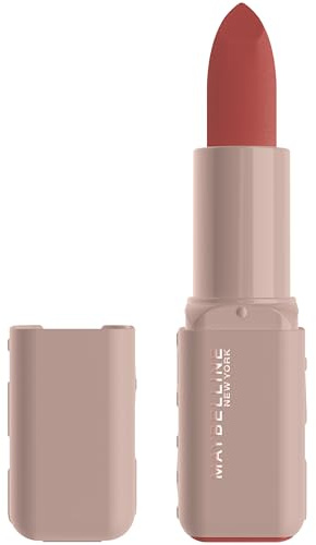 MAYBELLINE Serum Lipstick, Hydrating Lip Makeup with 8HRs of Lip Plumping Moisture with Hyaluronic Acid + Oil Blend, Hold The Door (Midtone Mauve Matte)