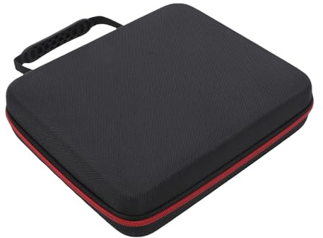 Ejoyous Wireless Microphone Case, Shockproof Portable Carrying Bag for 4 Microphones Up to 23cm for Musicians DJs Performers