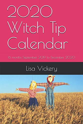 2020 Witch Tip Calendar: 16 months September 2019 to December 2020