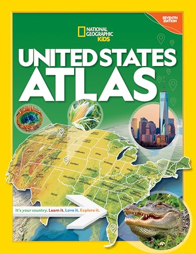 National Geographic Kids United States Atlas 7th edition (The National Geographic Kids)