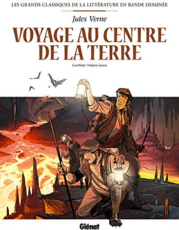 Voyage au centre de la terre en BD