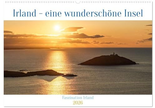 Irland - eine wunderschöne Insel (Wandkalender 2026 DIN A2 quer), CALVENDO Monatskalender: Irland: Küsten, Klippen, fantastische Landschaften (CALVENDO Orte)