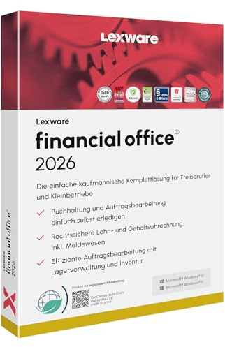 Lexware financial office 2026 | Basis | Minibox (365 Tage) | Einfache kaufmännische Komplett-Lösung