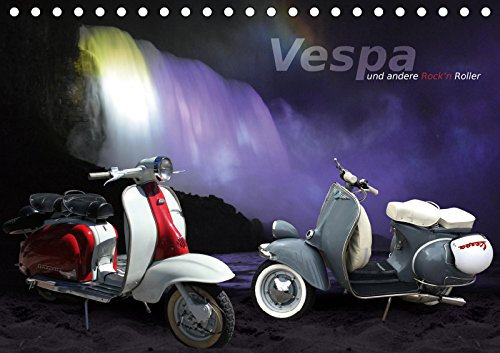 VESPA und andere Rock'n Roller (Tischkalender 2019 DIN A5 quer): Vespa oder Lambretta - derart zauberhafte Dinge im kultischen Blechkleid ... 14 Seiten ) (CALVENDO Mobilitaet)