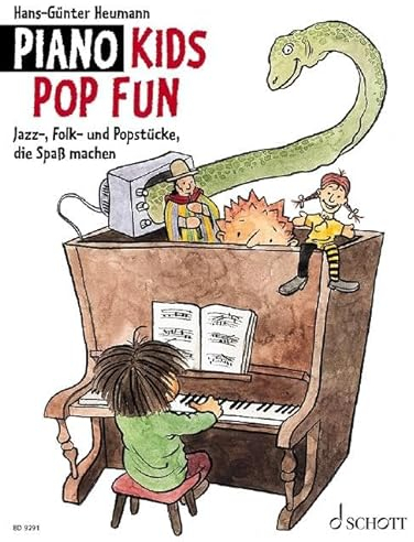 Piano Kids Pop Fun: Jazz-, Folk- und Popstücke, die Spaß machen. Klavier.