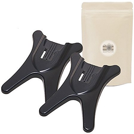 2x Supporto di flash - Slitta flash compatibile con tutte le marche tranne Sony e Minolta - Adaptout marca francese