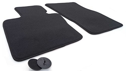 kh Teile Fußmatten für Mini F55 F56 F57 (Veloursmatten) Set Automatten Original Qualität Matten 2-teilig vorn