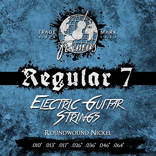 Framus 45220 BLUE LABEL 7-string, Nickel Roundwound, Regular 7