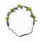 Oblique-Unique® Blumen Haarband Stirnband Blumenkranz Haarschmuck Kopfschmuck Bohemia Style - Farbe wählbar - (Grün)
