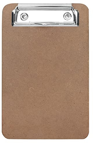 Olympia Wooden Bill Presenter Mini Clipboard, 150x90mm | Securely grips receipts in place, offering a distinct look for tables while matching CL174, CL175 and CL176 stands.