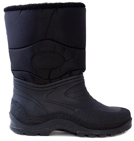 Toocool - Scarponi Uomo Donna Doposci Imbottiti Impermeabili Stivali Neve Caldi Unisex Sci [44,Nero]