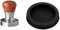 scarlet espresso | Tamper »Passion« für Barista; mit ergonomischem PVC- oder Edelholzgriff nach Wahl und Präzisions-Edelstahlbasis (Set 57 mm & Tamperablage)