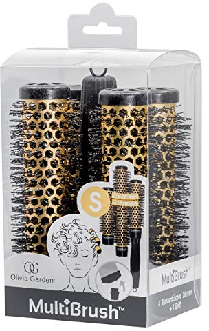 Olivia Garden Multibrush 4er Set mit Griff 26/38 mm, 200 g