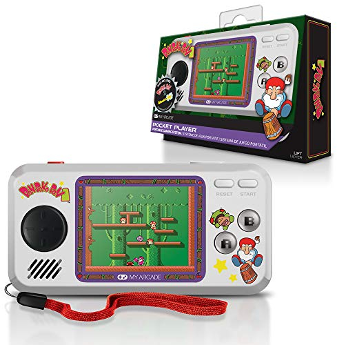 MY ARCADE Pocket Player Don Doko Don Consola de Juegos Portátil, 3 Juegos en 1
