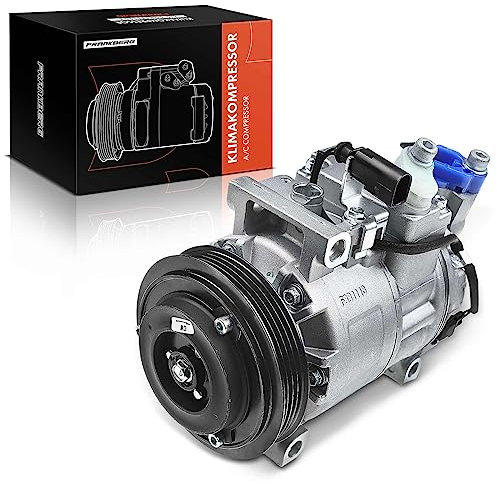 Frankberg Compressore dell'aria condizionata con frizione Diesel Compatibile con Allroad 4BH C5 A4 8E2 B6 8EC B7 8E5 B6 8ED B7 8HE 8H7 8HE B6 B7 A6 4B2 C5 4B5 8200848916, con l'olio preconfezionato